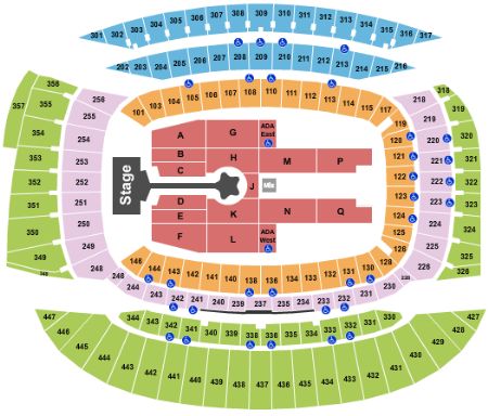 Soldier Field Stadium Tickets and Soldier Field Stadium Seating Chart ...