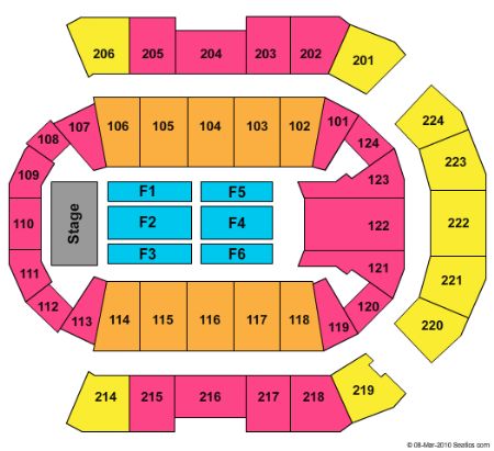 Spokane Arena Tickets and Spokane Arena Seating Chart - Buy Spokane ...