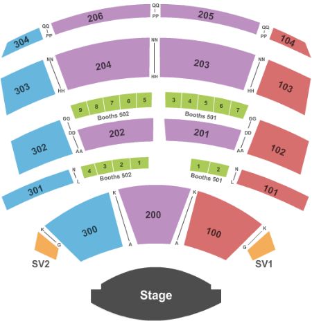 Casino pauma pavilion seating chart concerts