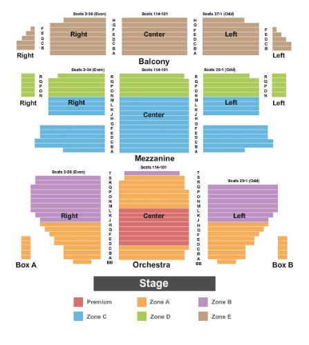 St. James Theatre Seating Chart