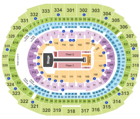 Staples Center Tickets and Staples Center Seating Chart - Buy Staples ...