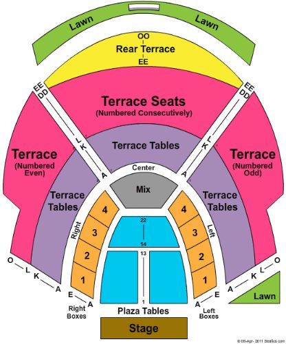 Chastain Park Amphitheatre Tickets and Chastain Park Amphitheatre ...