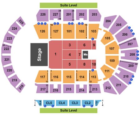 Stockton Arena Tickets and Stockton Arena Seating Chart - Buy Stockton ...