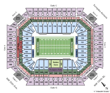 Sun Life Stadium Tickets and Sun Life Stadium Seating Chart - Buy Sun ...