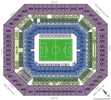 Sun Life Stadium Tickets and Sun Life Stadium Seating Chart - Buy Sun ...