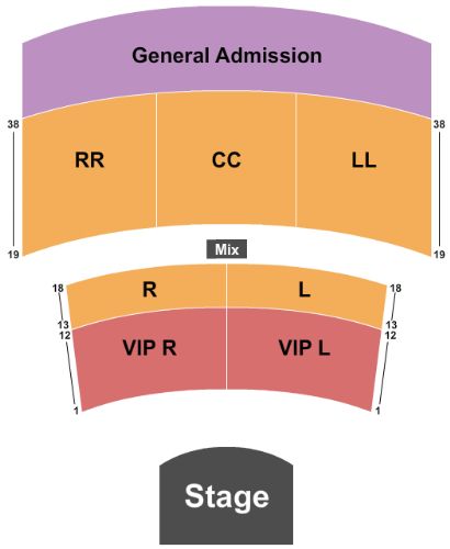 Sunset Cove Amphitheater Tickets and Sunset Cove Amphitheater Seating ...