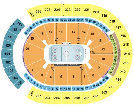 St Louis Blues Tickets Seating Chart