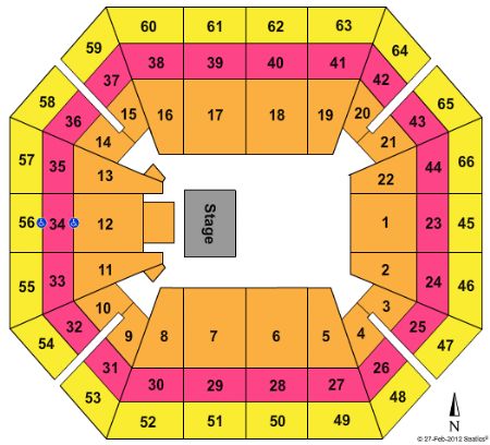 Taco Bell Arena Tickets and Taco Bell Arena Seating Chart - Buy Taco ...