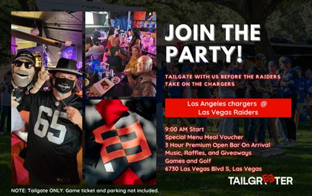 Tailgreeter All-Inclusive Tailgate - Allegiant Stadium
