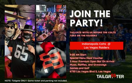Tailgreeter All-Inclusive Tailgate - Allegiant Stadium