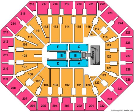 US Airways Center Tickets and US Airways Center Seating Chart - Buy US ...