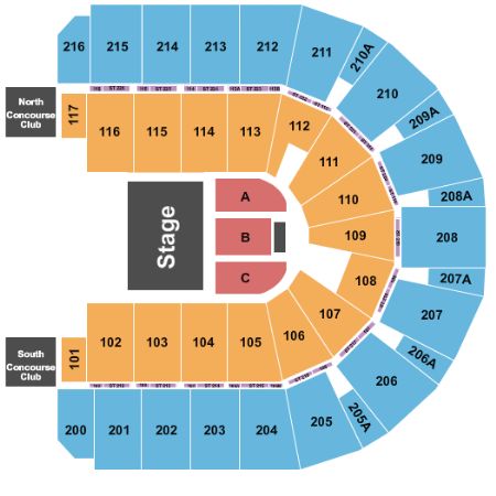 I Wireless Center Tickets and I Wireless Center Seating Chart - Buy I ...