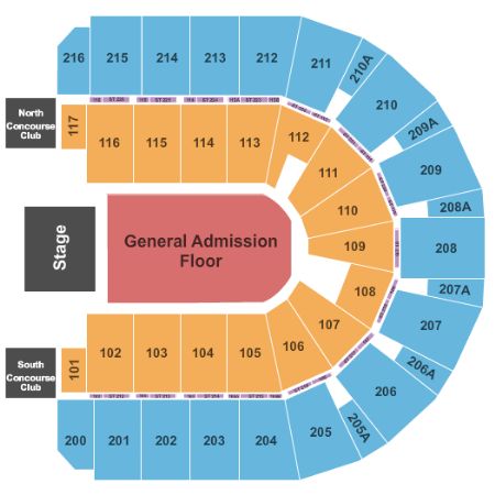 I Wireless Center Tickets and I Wireless Center Seating Chart - Buy I ...