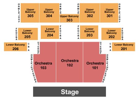 Temple Theatre Tickets and Temple Theatre Seating Chart - Buy Temple ...