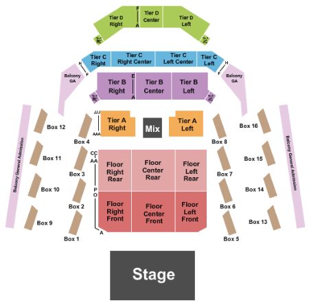 The Anthem - D.C. Tickets and The Anthem - D.C. Seating Chart - Buy The ...