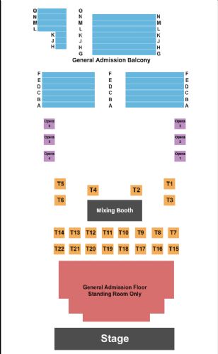 The Blue Note Tickets and The Blue Note Seating Chart - Buy The Blue ...