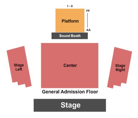 The Commonwealth Room Tickets & Seating Chart - ETC