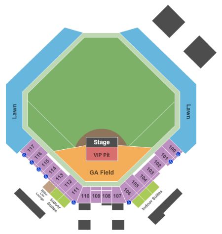 The Corn Crib Tickets And The Corn Crib Seating Chart Buy The