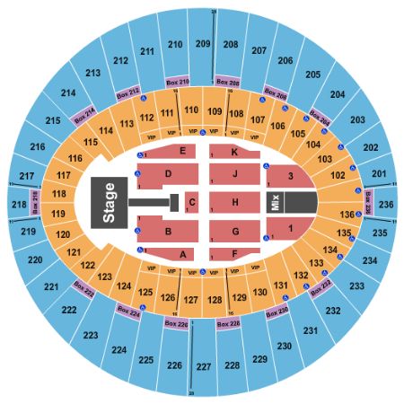 The Forum - Los Angeles Tickets and The Forum - Los Angeles Seating ...