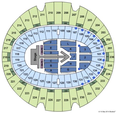 Maroon 5 Forum Seating Chart