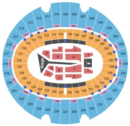 The Forum - Los Angeles Tickets and The Forum - Los Angeles Seating ...