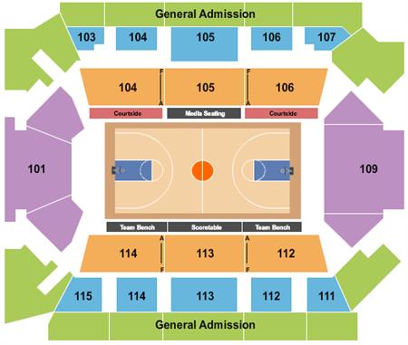 The McGuirk Arena At John G. Kulhavi Events Center