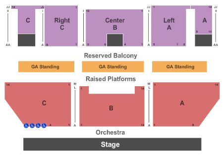 The National Tickets and The National Seating Chart - Buy The National ...