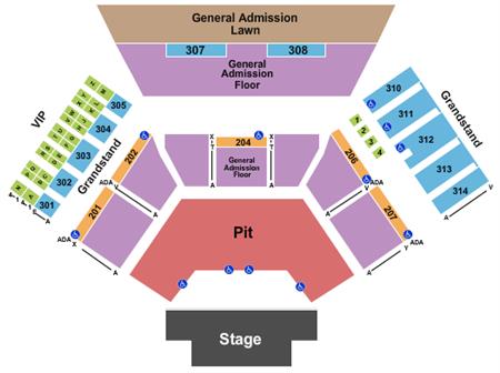 Endstage GA Floor & GA Pit 3