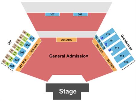 Endstage GA Floor/ GA Pit
