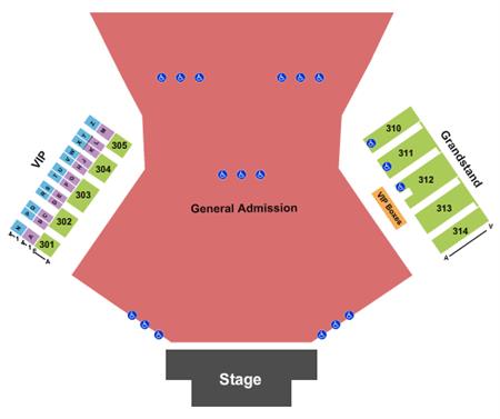 GA Res Grandstand with VIP Boxes