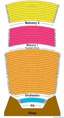 The Peace Center Tickets and The Peace Center Seating Chart - Buy The ...