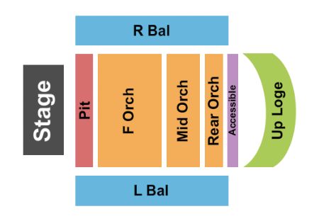 The Regency Ballroom Tickets and The Regency Ballroom Seating Chart ...