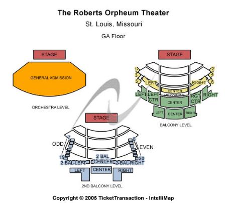 The Roberts Orpheum Theater Tickets and The Roberts Orpheum Theater ...