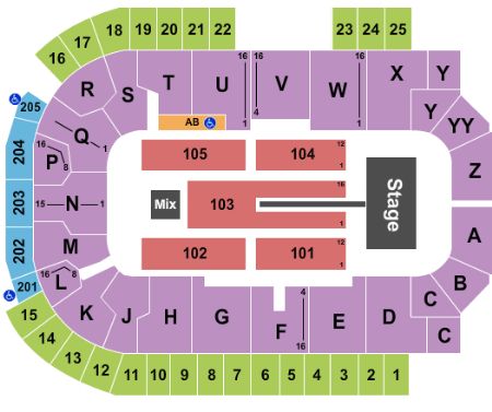 The Sanford Center Tickets And The Sanford Center Seating Chart - Buy 