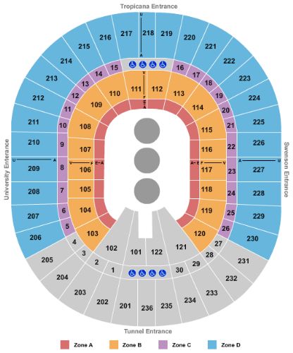 Thomas & Mack Center Tickets and Thomas & Mack Center Seating Chart ...