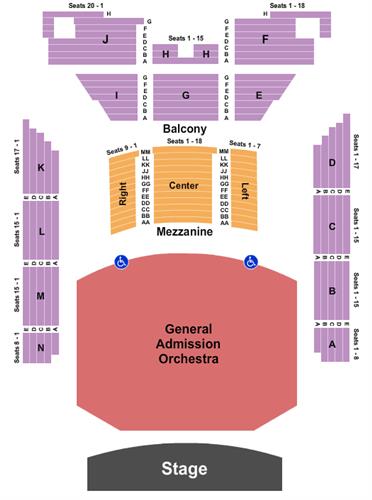 Thomas Wolfe Auditorium at Harrah's Cherokee Center