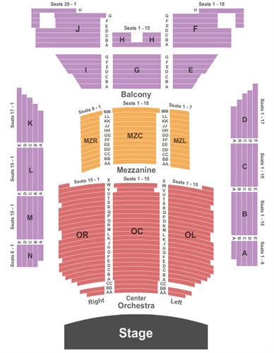 Thomas Wolfe Auditorium at Harrah's Cherokee Center