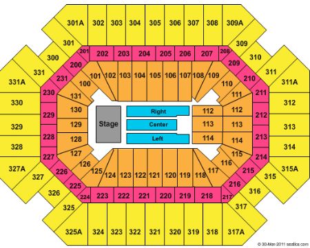 Thompson Boling Arena Tickets and Thompson Boling Arena Seating Chart ...