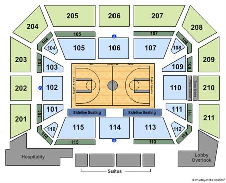 Tiger Arena At Towson University