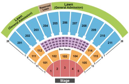 New Kids On The Block Wheatland Tickets - Section 105 Row 11 - 7/2/2024 ...