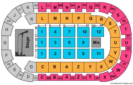 Toyota Center Tickets and Toyota Center Seating Chart - Buy Toyota ...