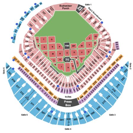 Tropicana Field Tickets and Tropicana Field Seating Chart - Buy ...