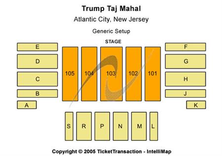 Trump Taj Mahal - Xanadu Showroom