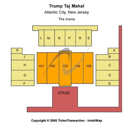 Trump Taj Mahal - Xanadu Showroom