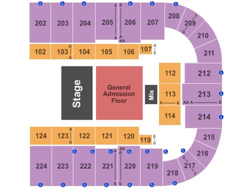 Tucson Arena Tickets and Tucson Arena Seating Chart - Buy Tucson Arena ...