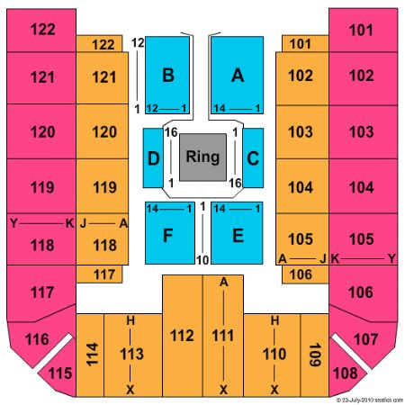 UCI Bren Events Center Tickets and UCI Bren Events Center Seating Chart ...