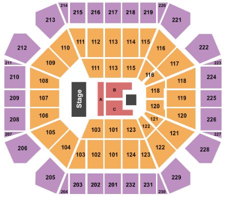 United Spirit Arena Tickets and United Spirit Arena Seating Chart - Buy