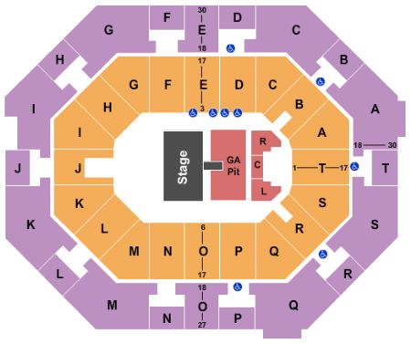 UNO Lakefront Arena Tickets and UNO Lakefront Arena Seating Chart - Buy ...