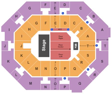 UNO Lakefront Arena Tickets and UNO Lakefront Arena Seating Chart - Buy ...