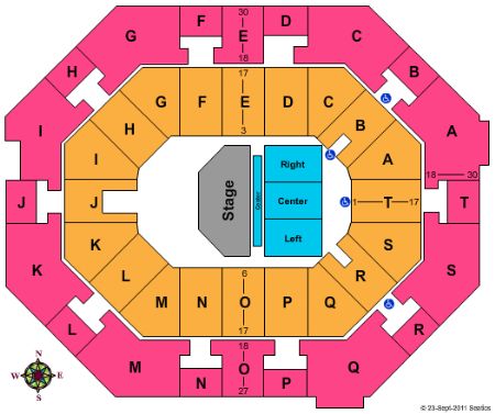 UNO Lakefront Arena Tickets and UNO Lakefront Arena Seating Chart - Buy ...